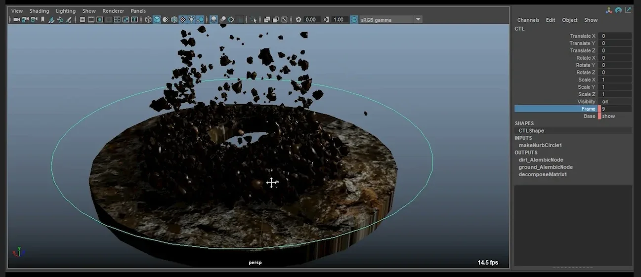 Dirt Mound 1.0.0 for Maya