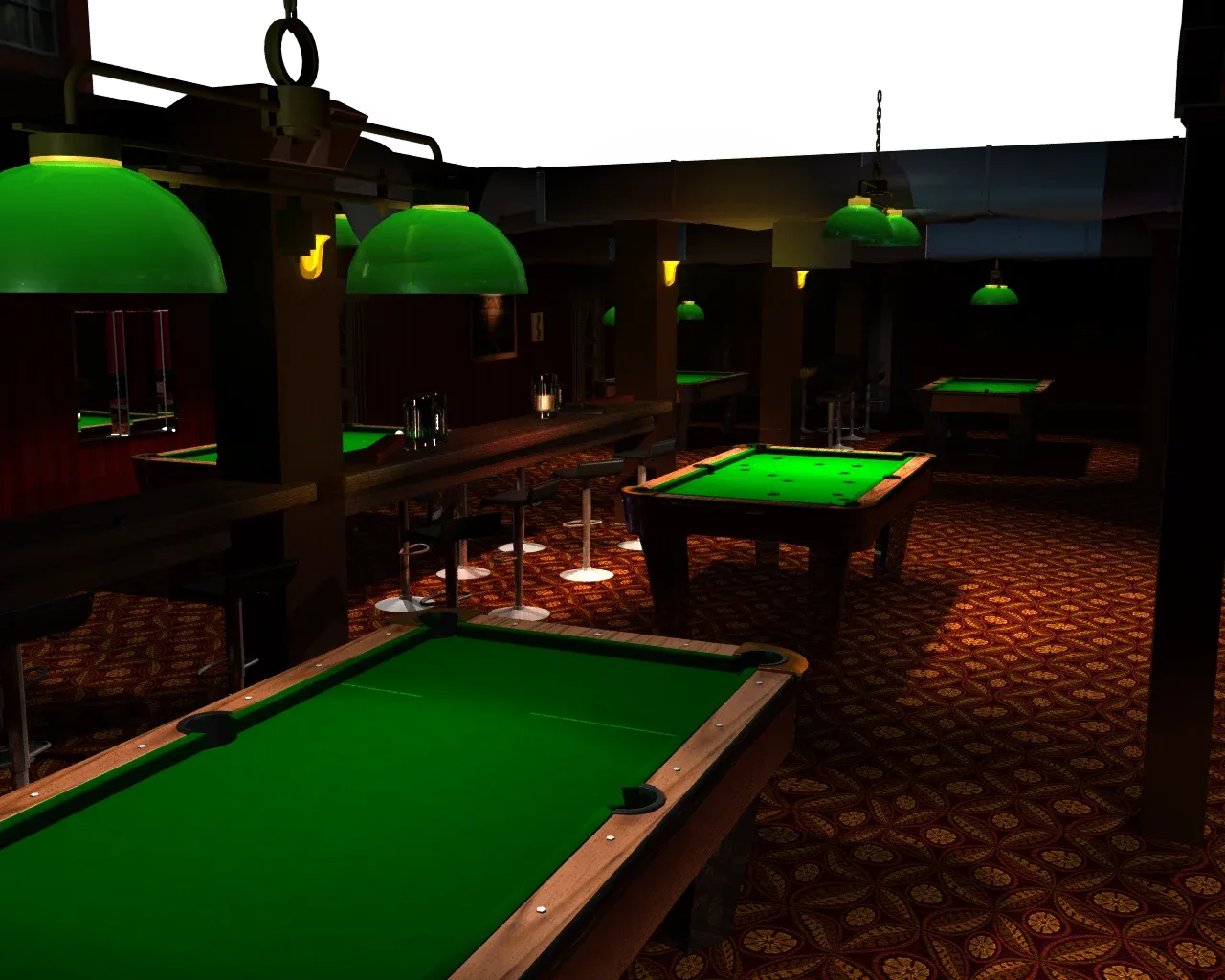 Pool Hall Pack for Maya 1.0.0