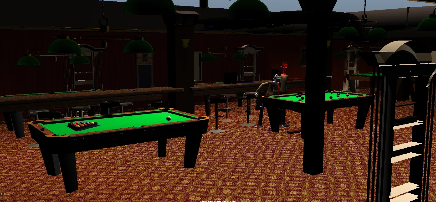 Pool Hall Pack for Maya 1.0.0