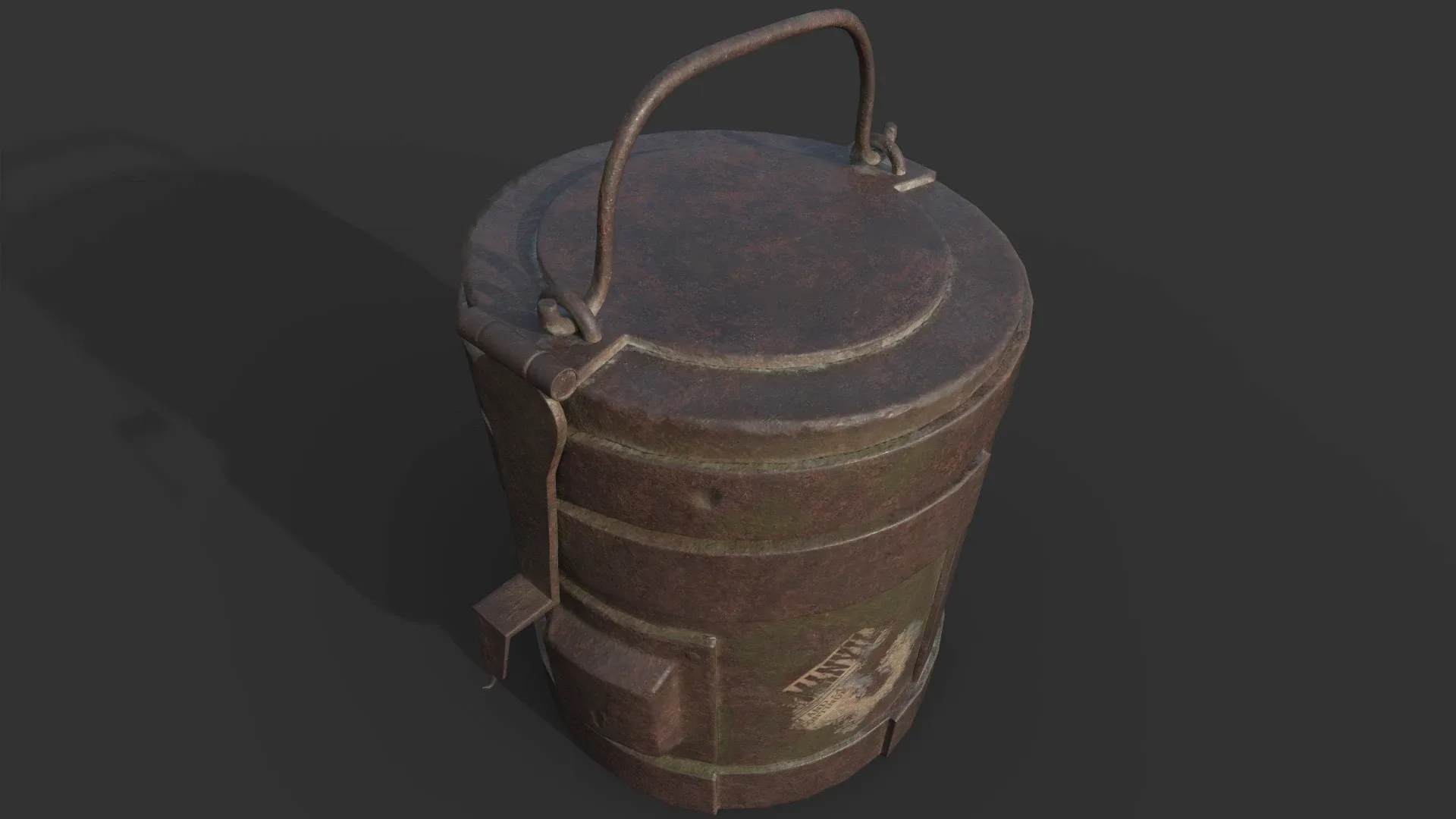 Vintage Rust Box Substance Painter Tutorial