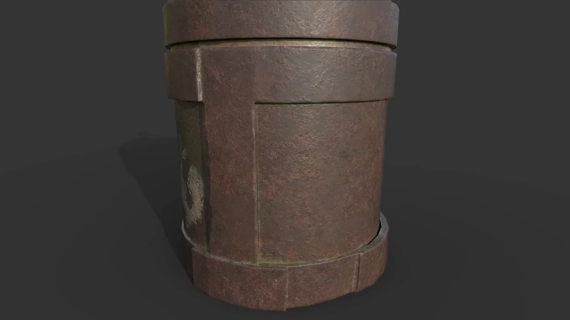 Vintage Rust Box Substance Painter Tutorial