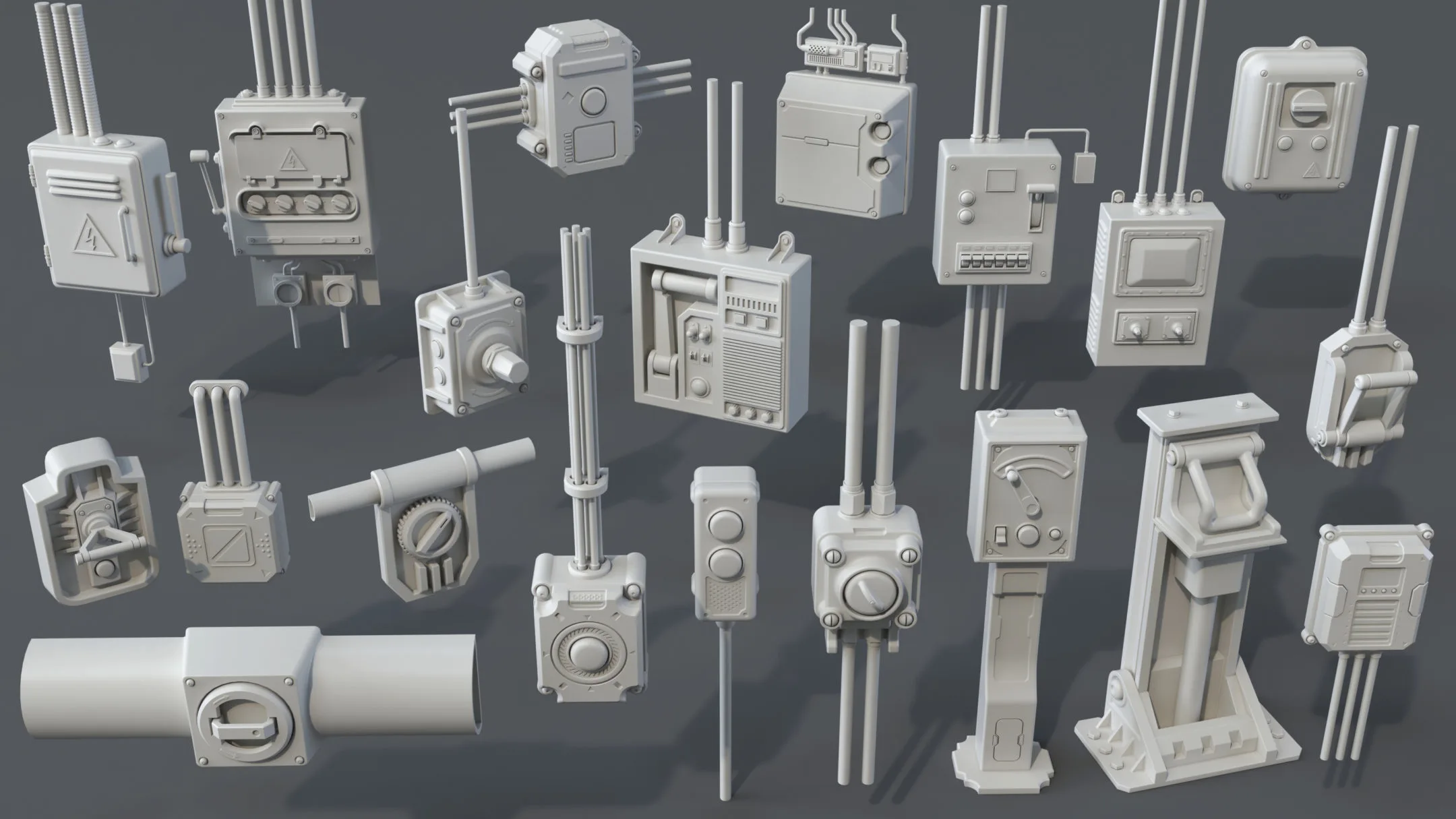 Industrial Switches - 20 Pieces