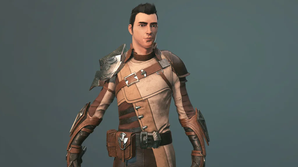 Male Character Creation - Complete Game Pipeline