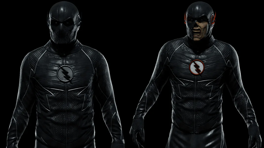 Zoom & Black Flash - Rigged Character Pack