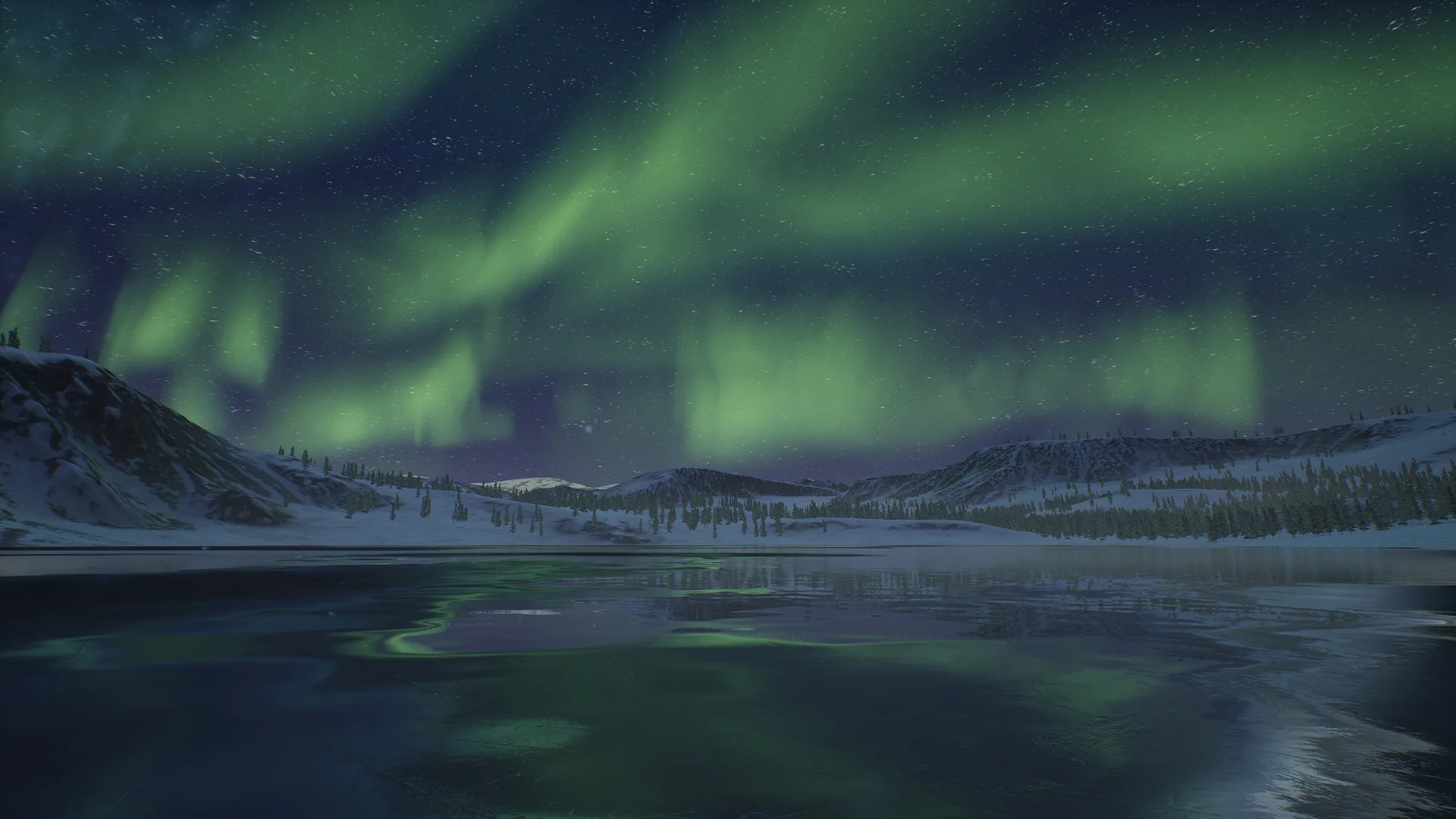 Arctic Aurora - Unreal Engine 4