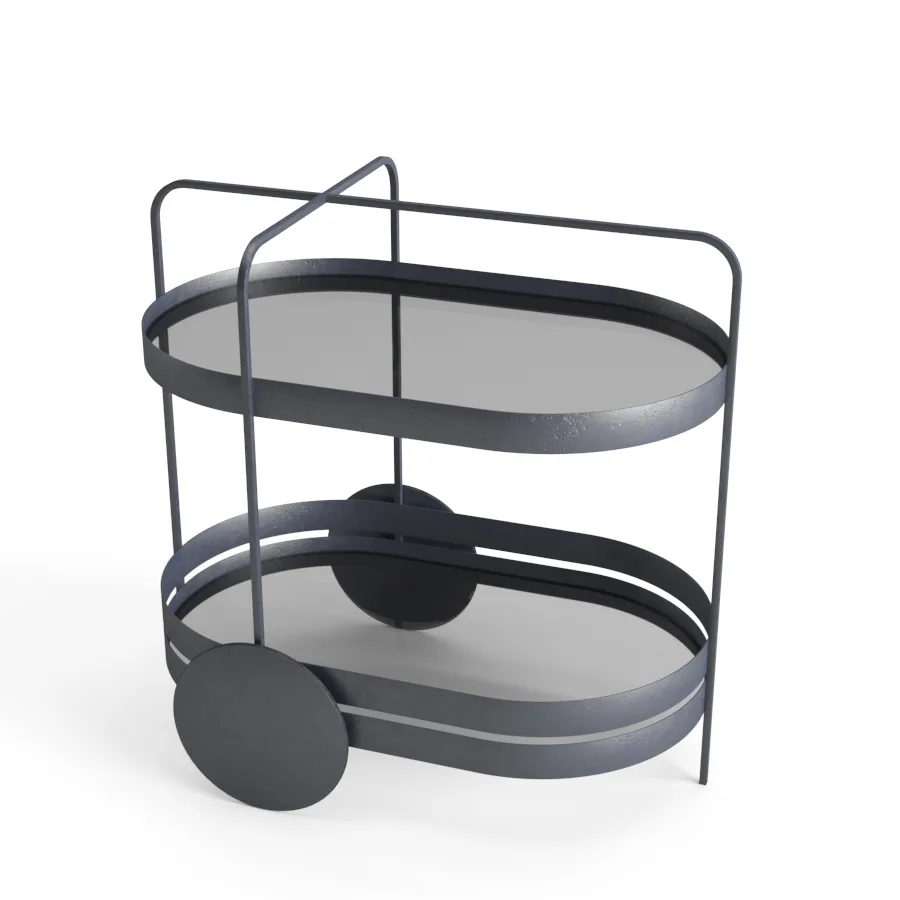 The GRACE Serving Trolley Bar Cart