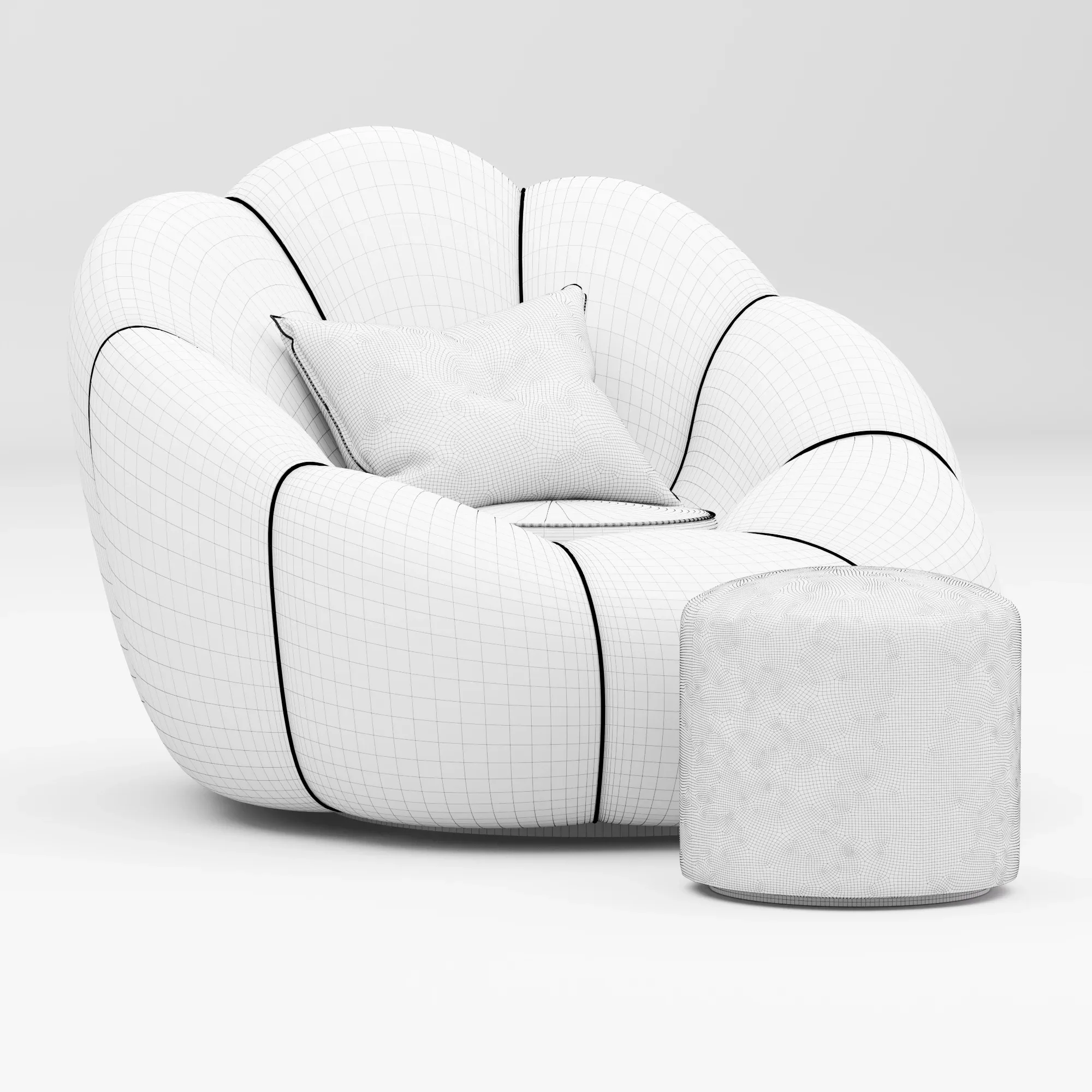 Bean Bag Sofa FlippedNormals
