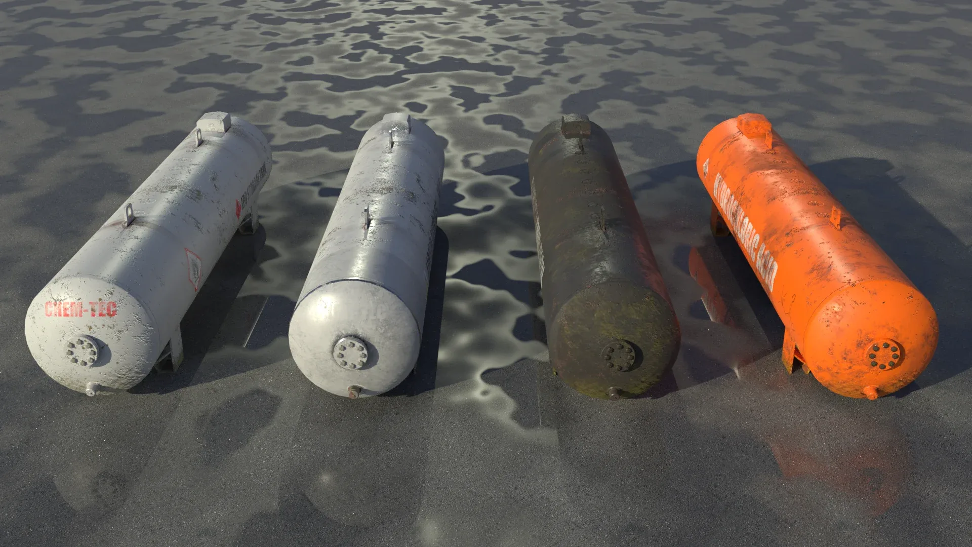 Industrial Storage Tank Asset Pack