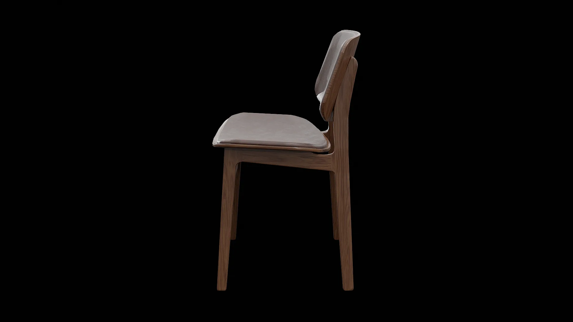 Soborg Chair Model-3052-leather 96 and oak smoked