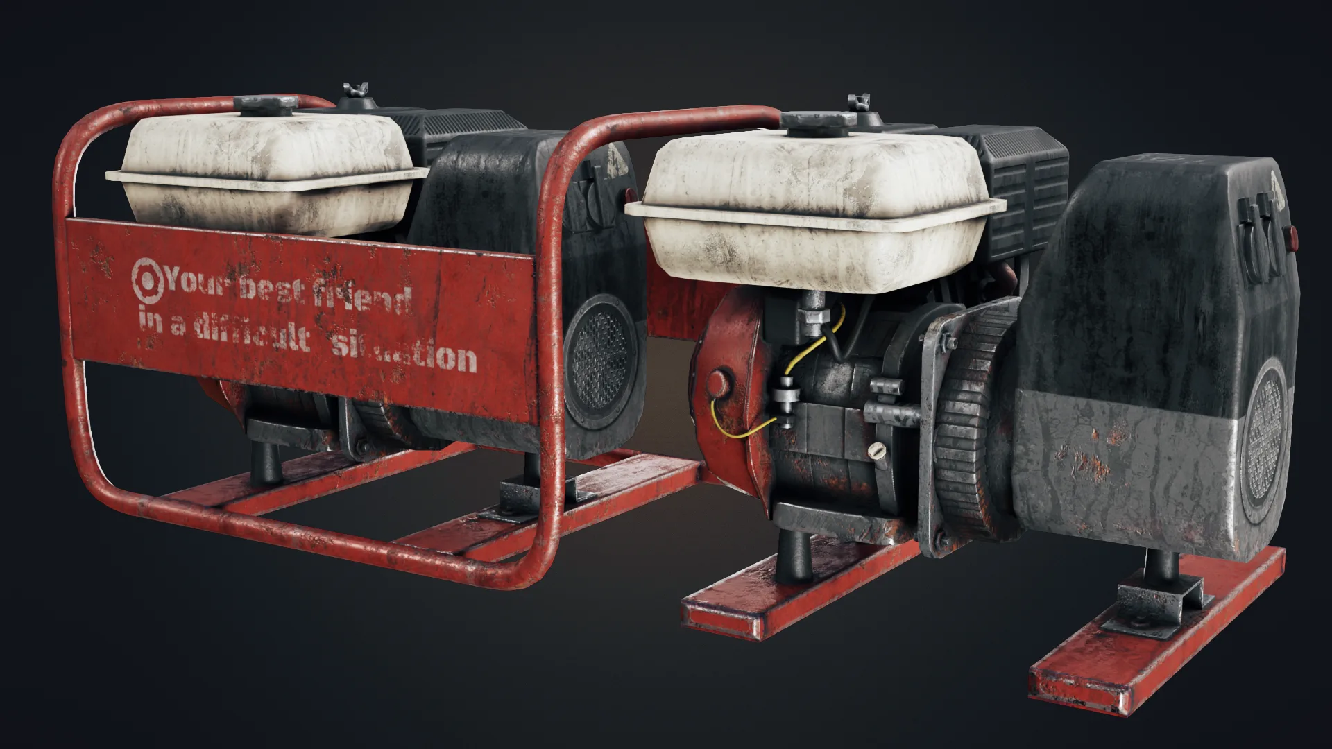 Old Gasoline Generator