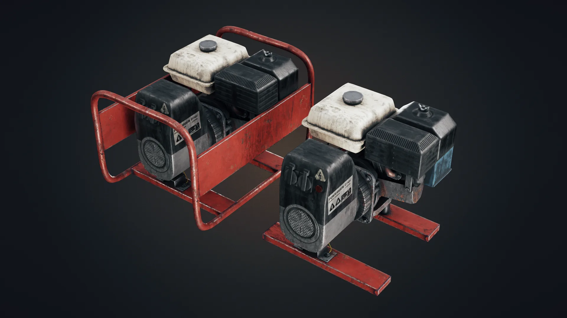 Old Gasoline Generator