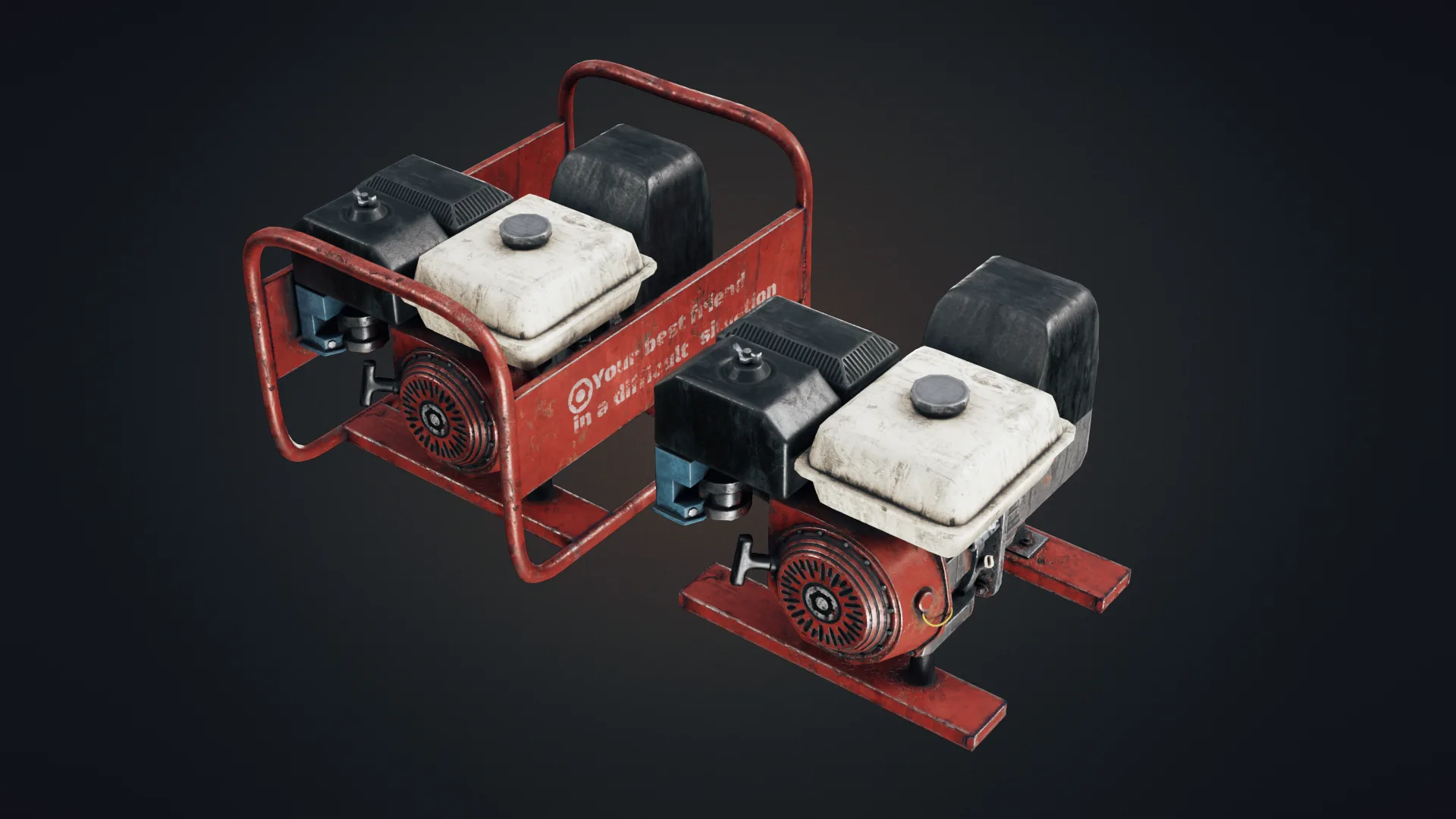 Old Gasoline Generator