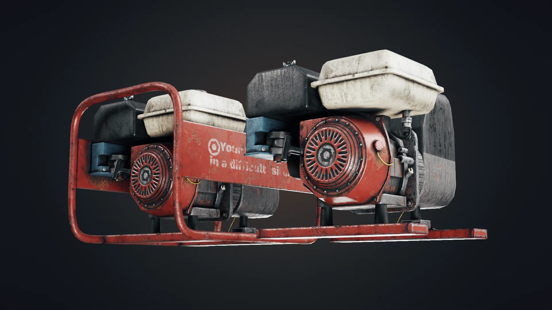 Old Gasoline Generator