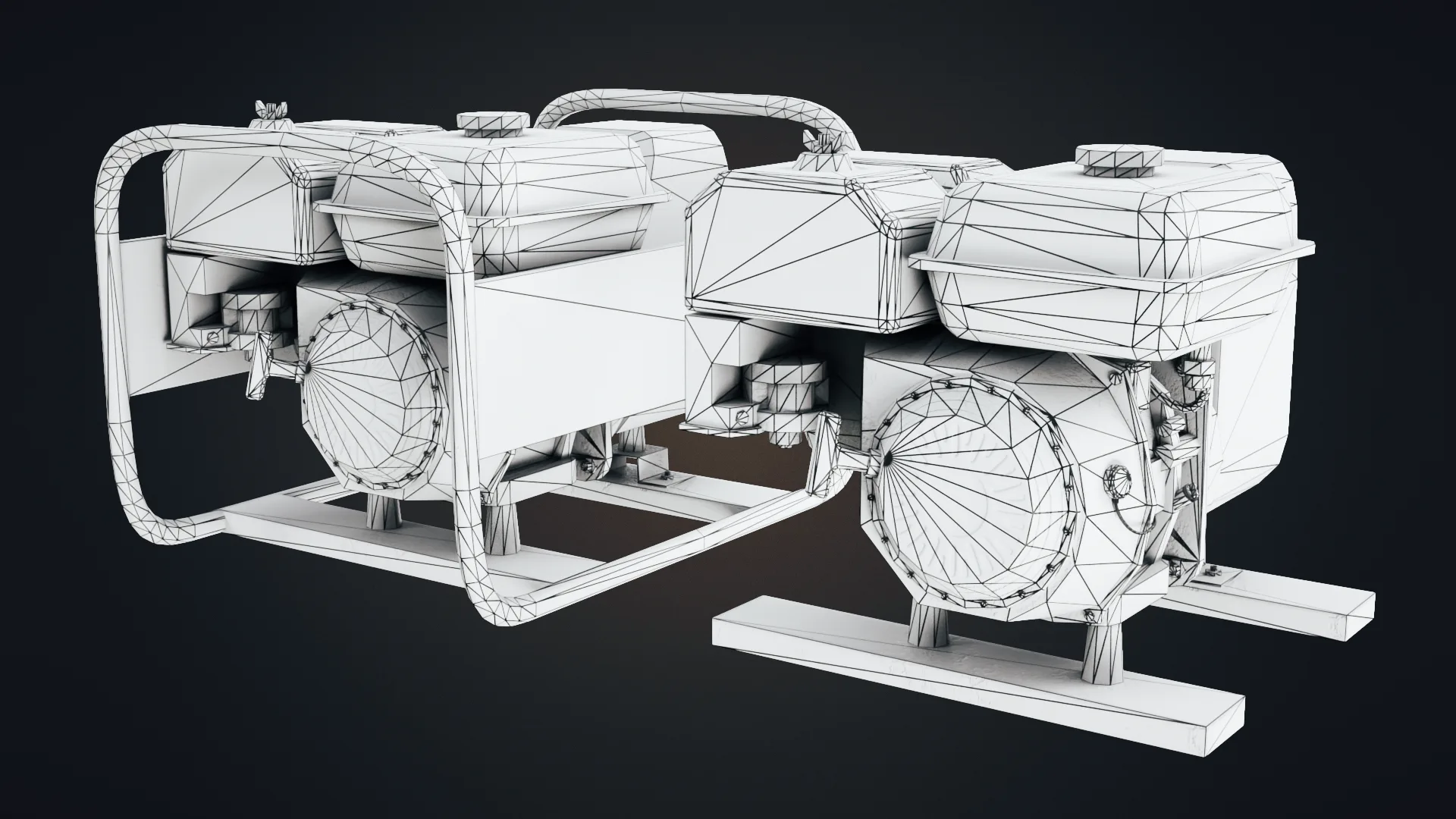 Old Gasoline Generator