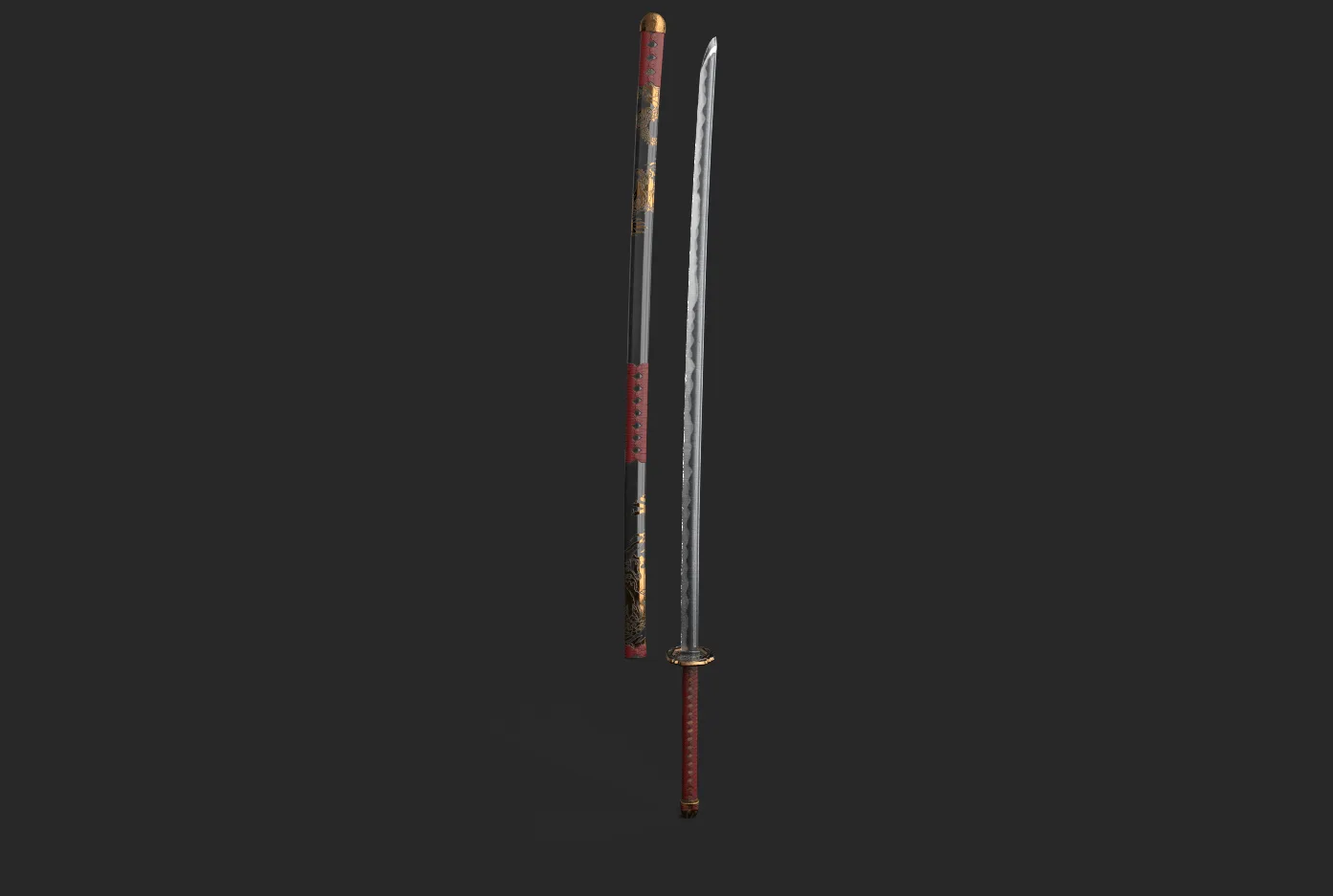 Japan Katana for Game Engines - UE4/Unity