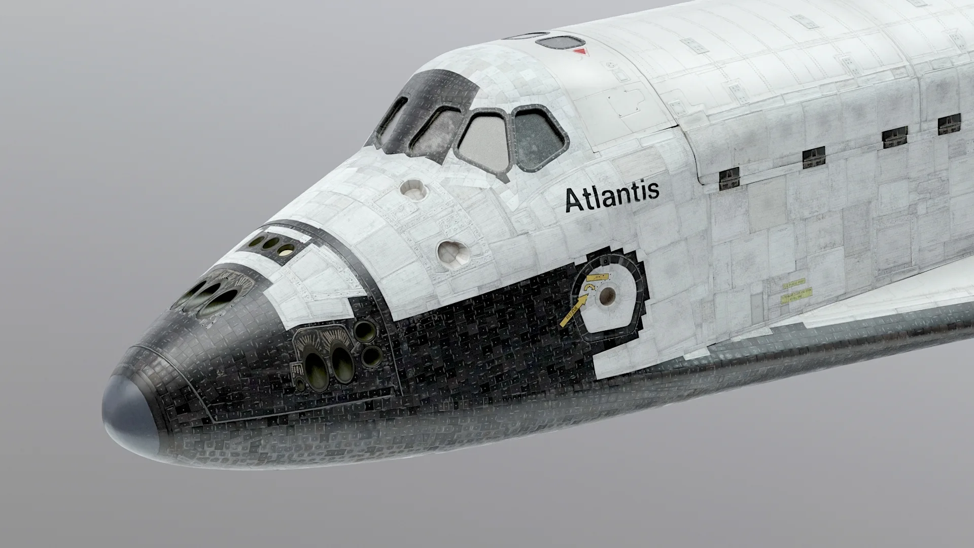 SPACE SHUTTLE Atlantis Exterior Only