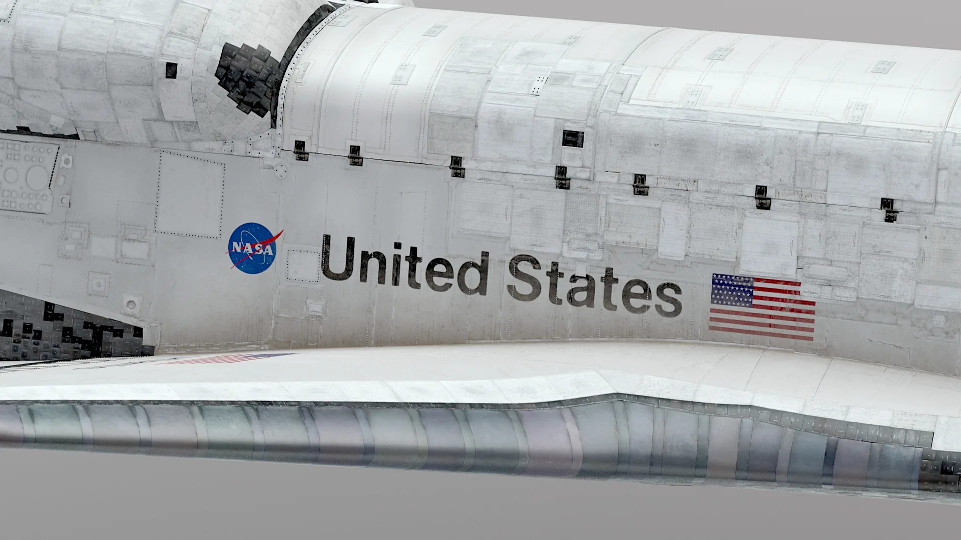 SPACE SHUTTLE Atlantis Exterior Only