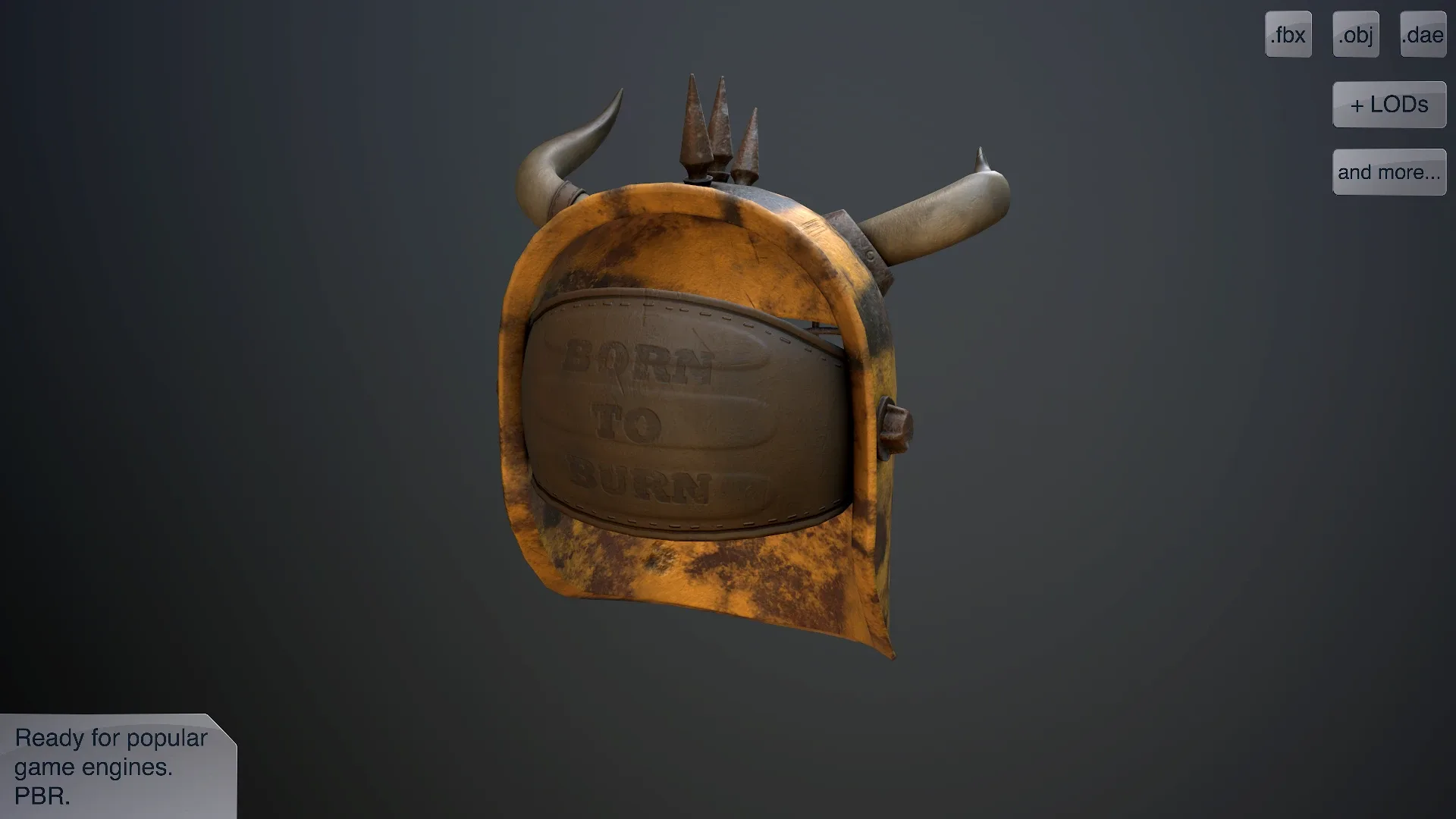 Helmet with Horns