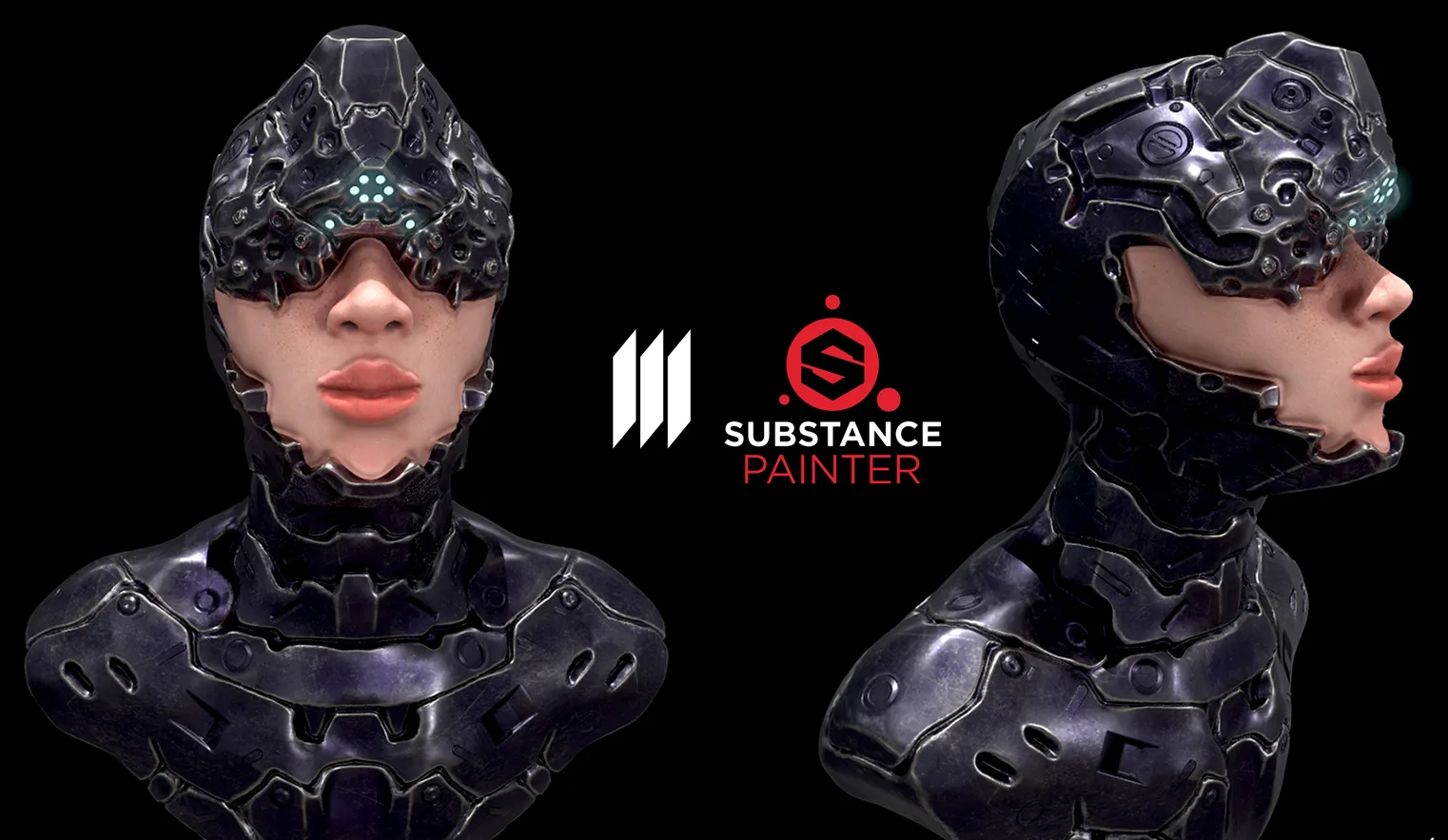 Human Skin Base Smart Material For Substance Painter