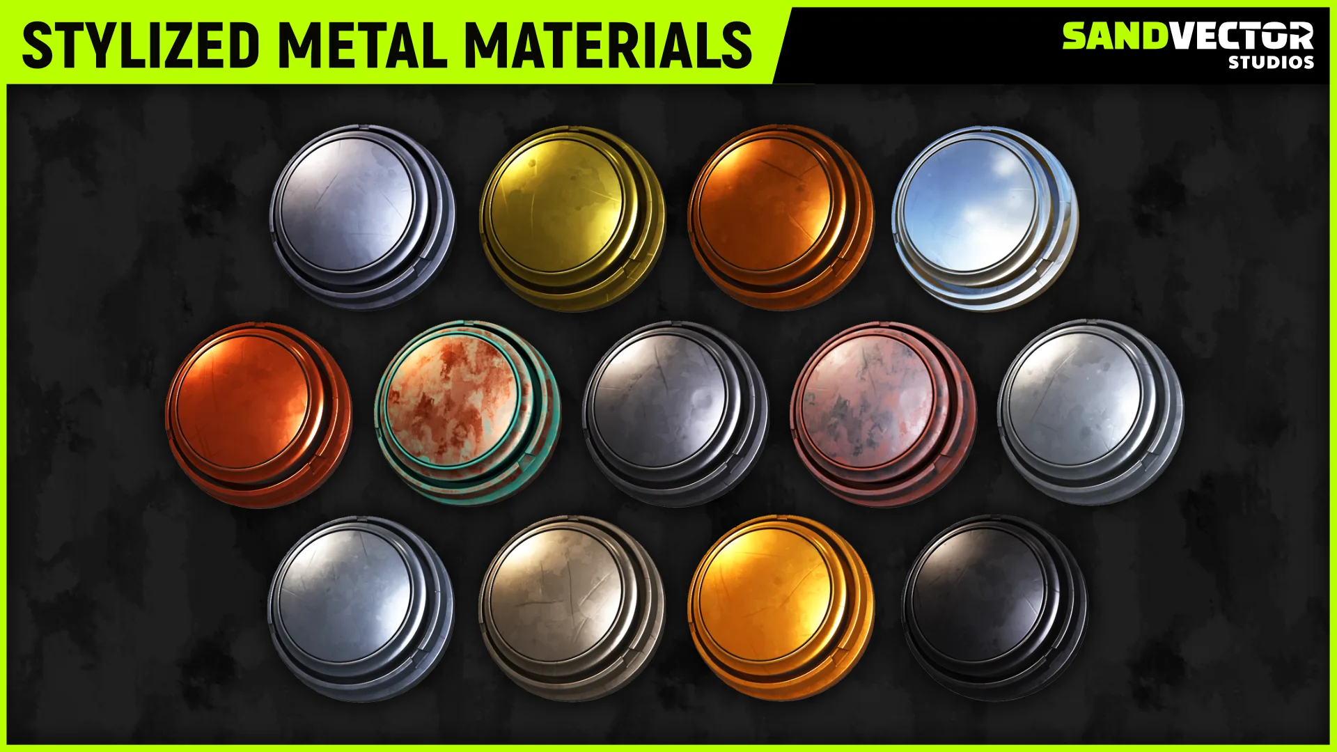 Stylized Smart Material Collection (Substance Painter)