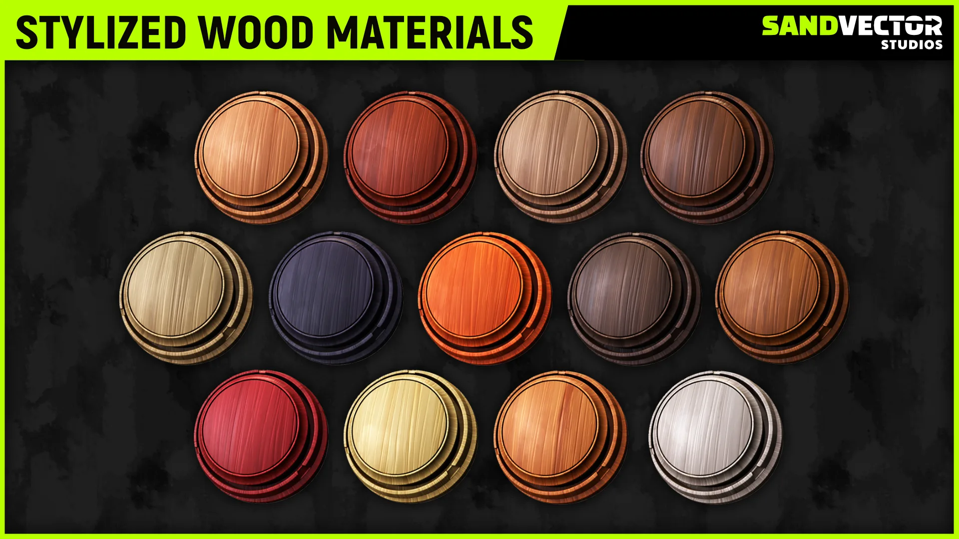 Stylized Smart Material Collection (Substance Painter)