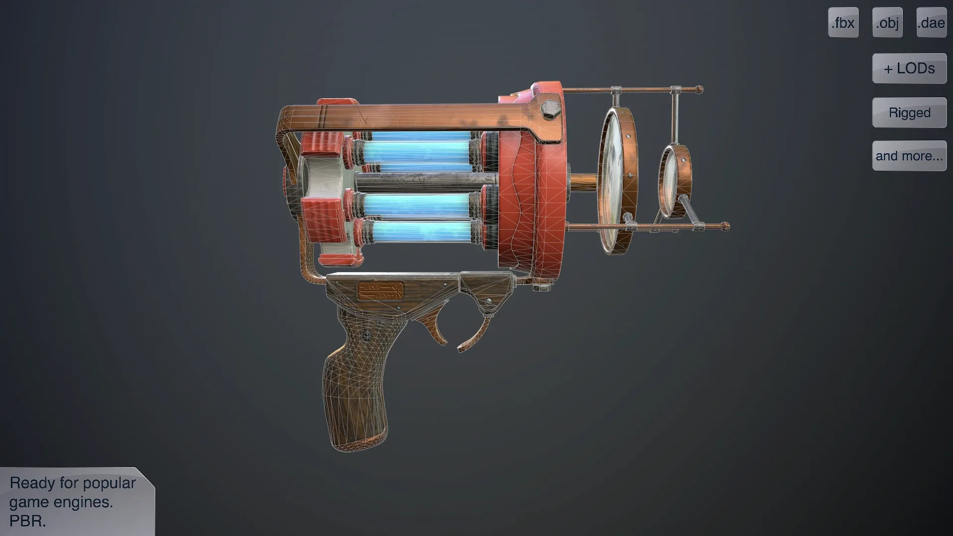 Retro Laser Pistol