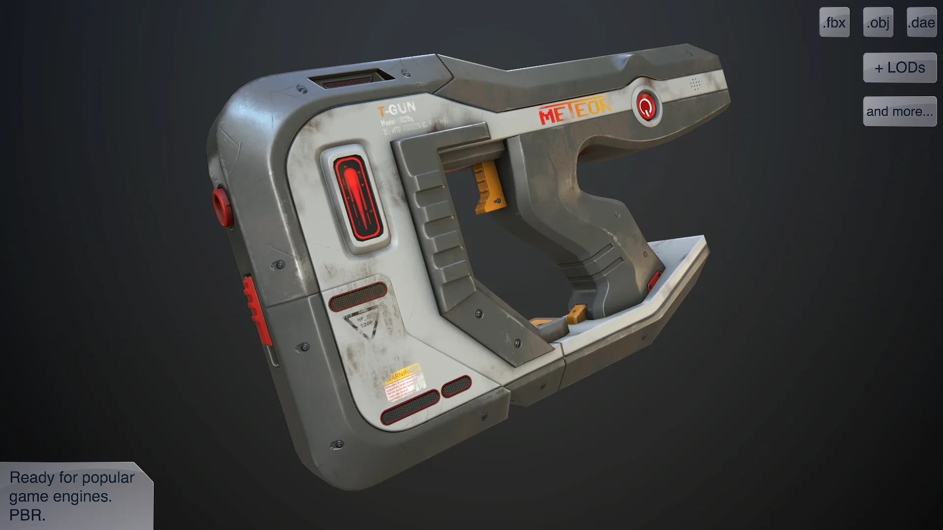 Sci-fi Pistol Vol 1