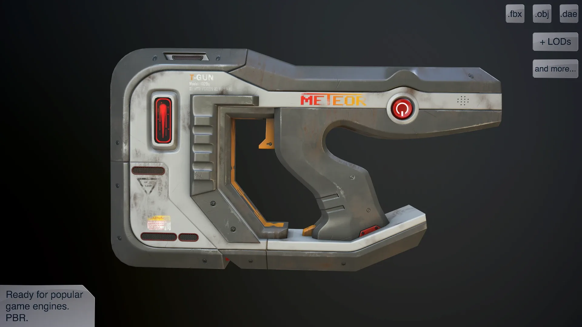 Sci-fi Pistol Vol 1