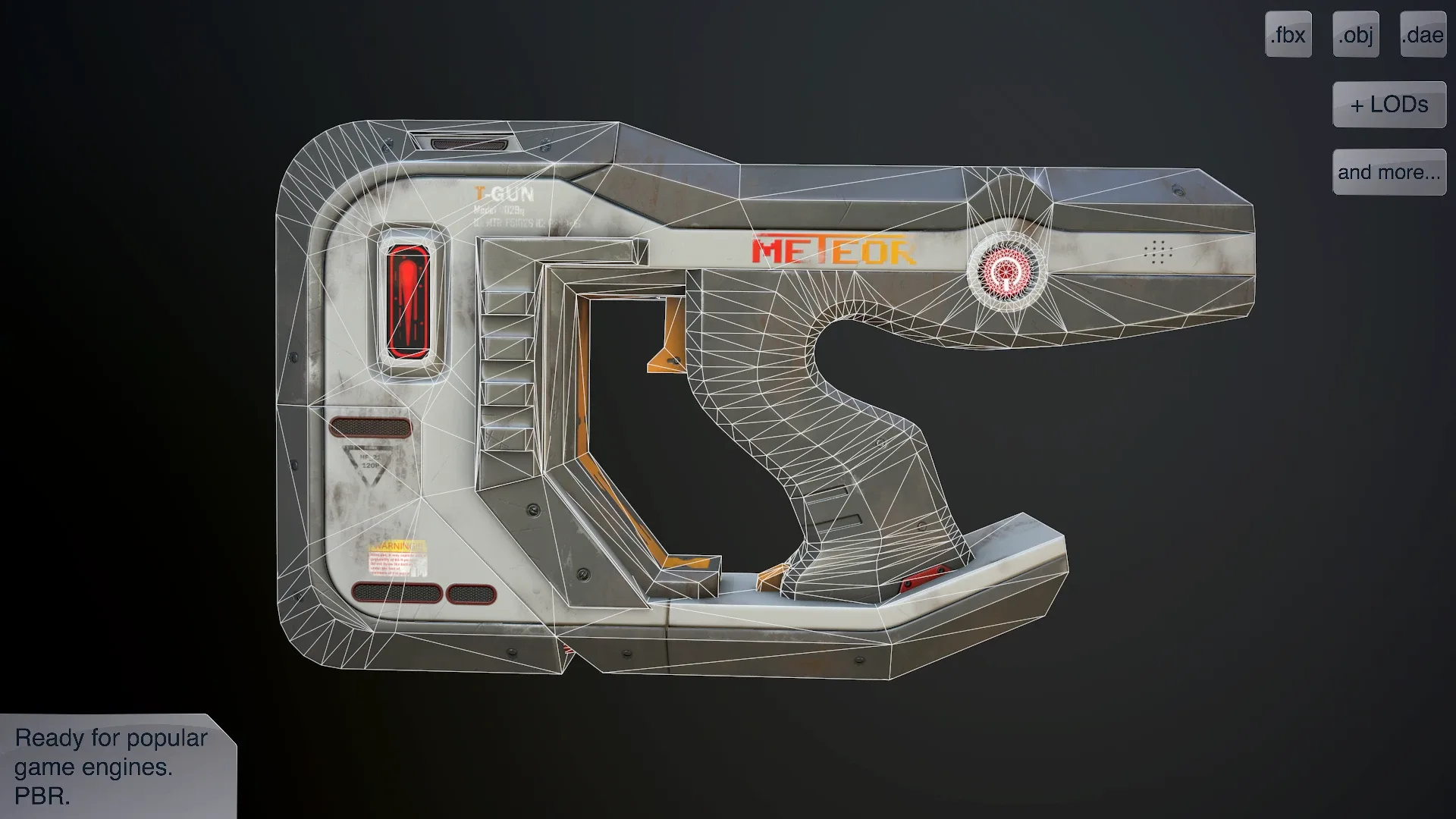 Sci-fi Pistol Vol 1