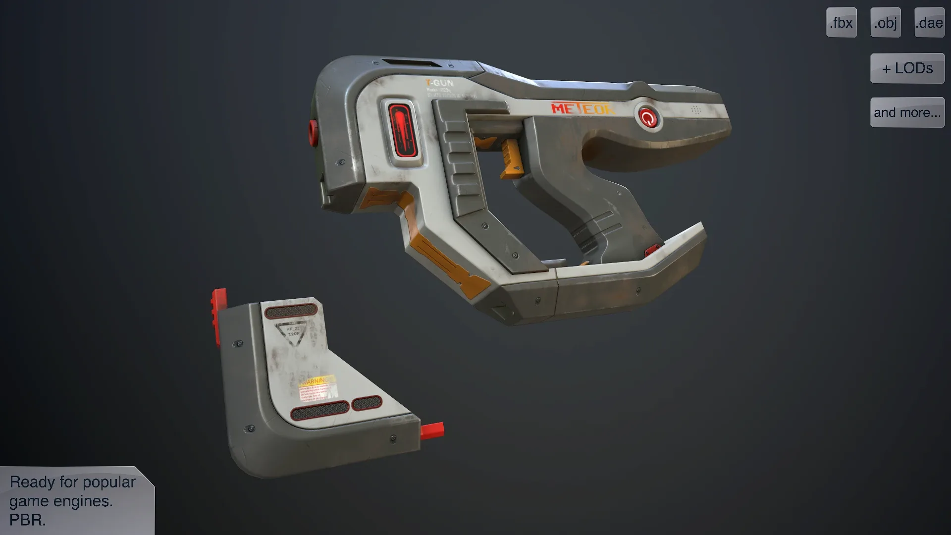Sci-fi Pistol Vol 1