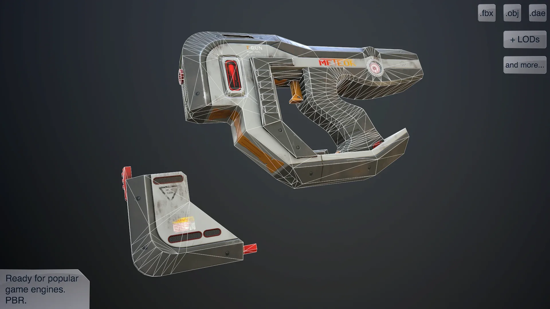 Sci-fi Pistol Vol 1