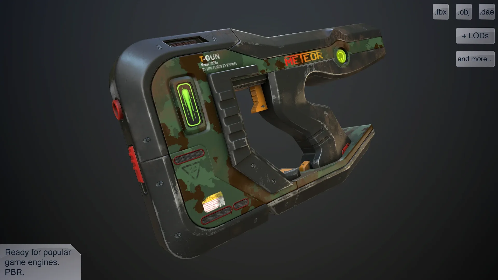 Sci-fi Pistol Vol 3