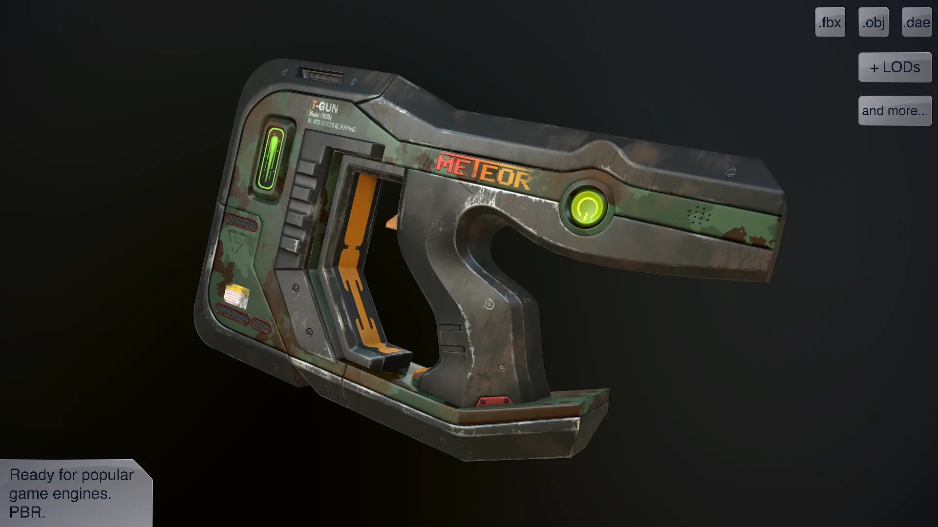 Sci-fi Pistol Vol 3