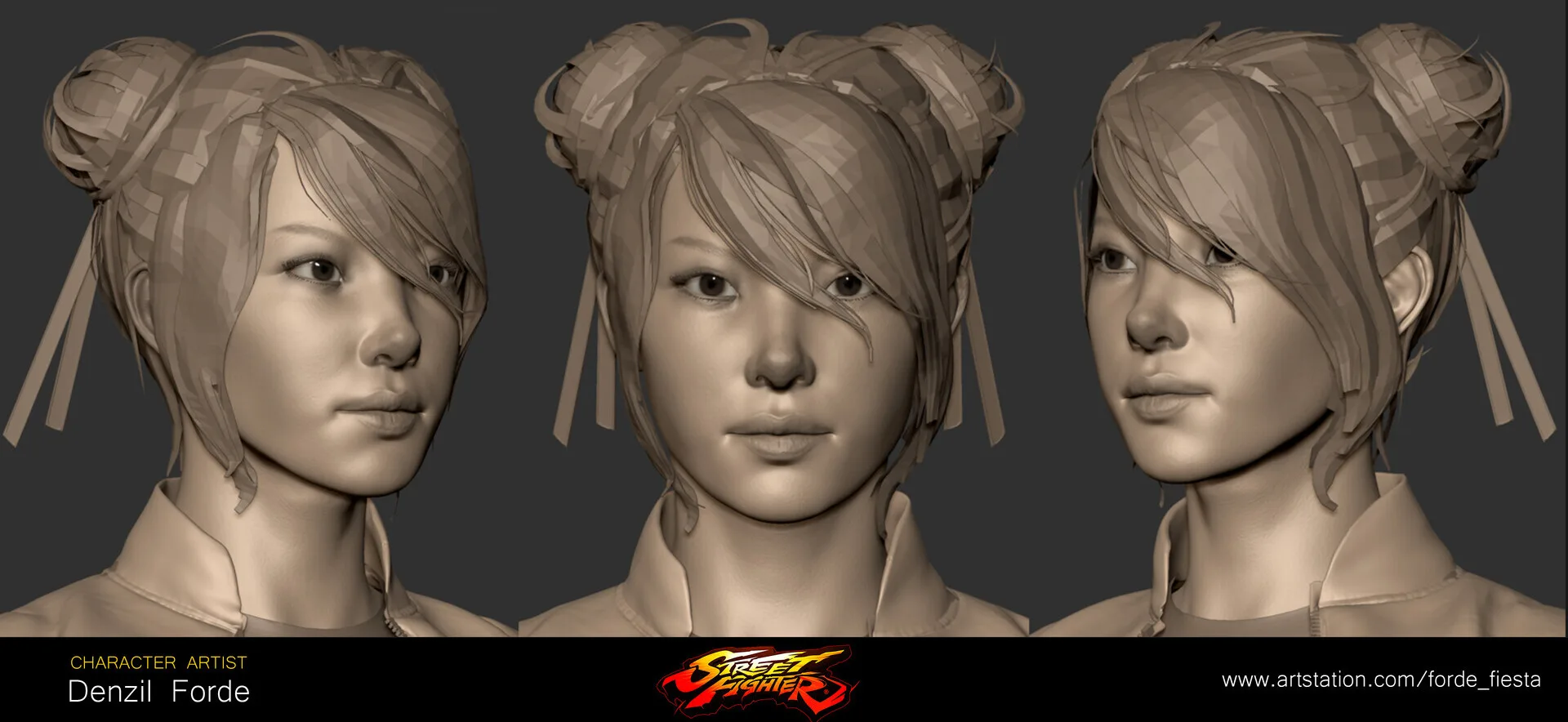 Chun-Li Fan Art - Game Ready Model