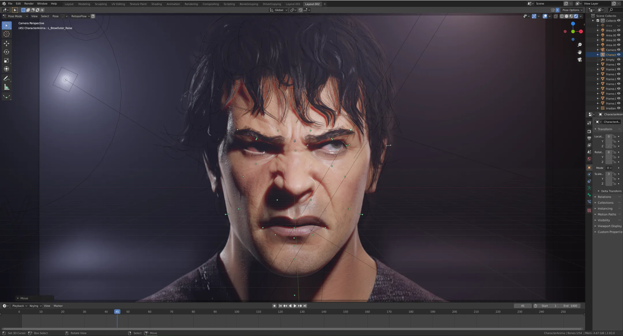 Face Rigging in Blender Tutorial