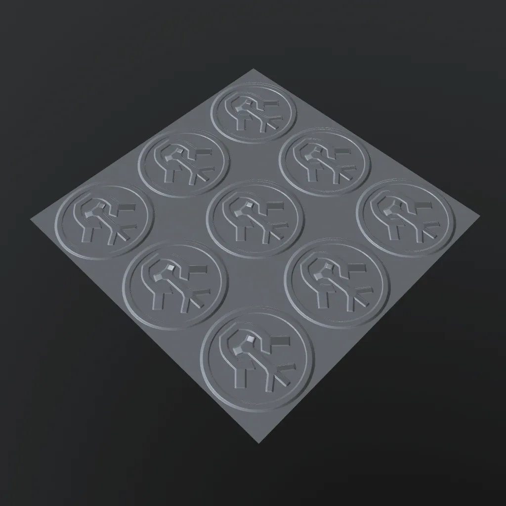 Normal Map Kit 2 Sci-Fi Symbols Edition