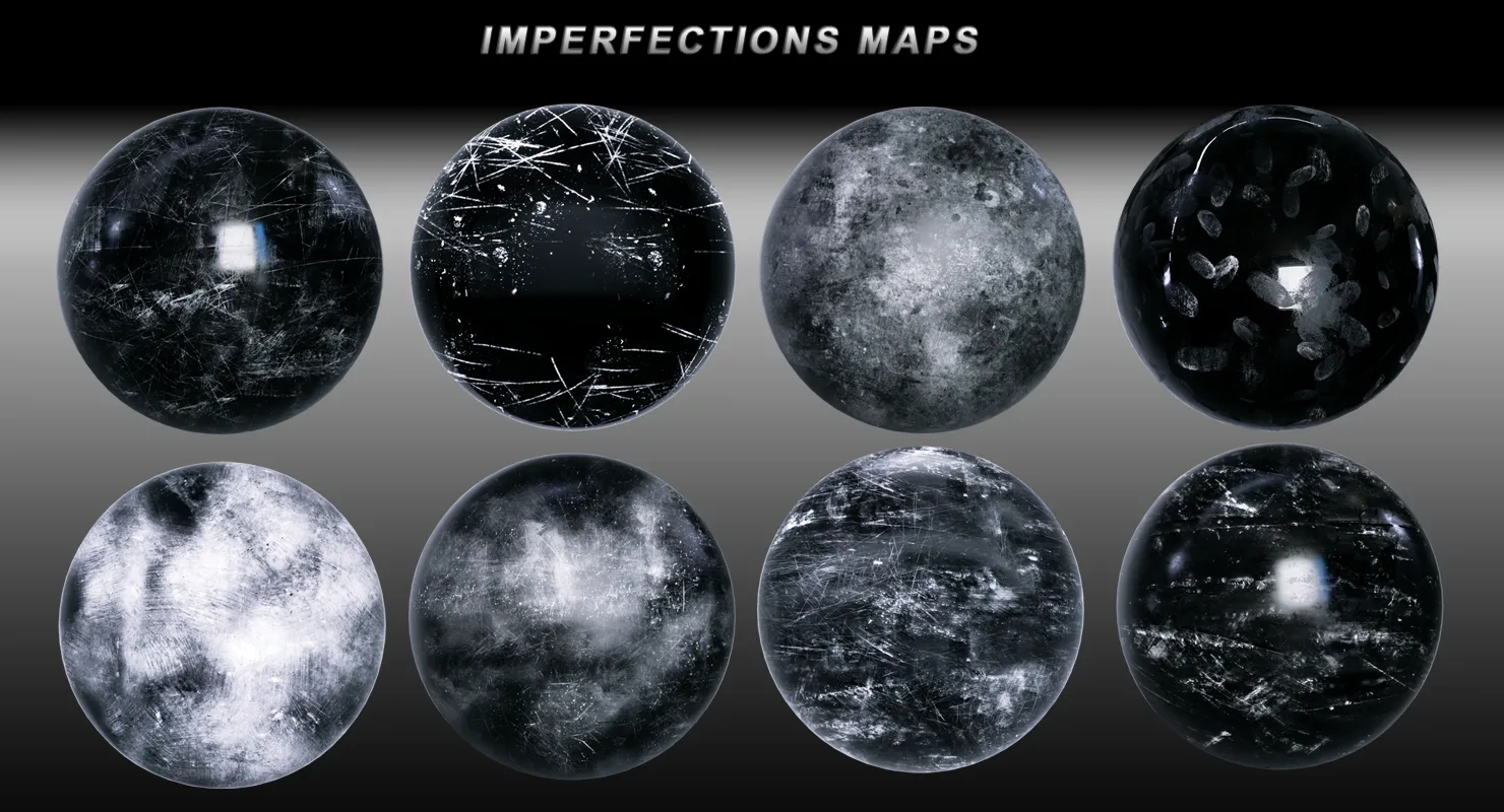 Imperfections Maps 4K Textures Pack