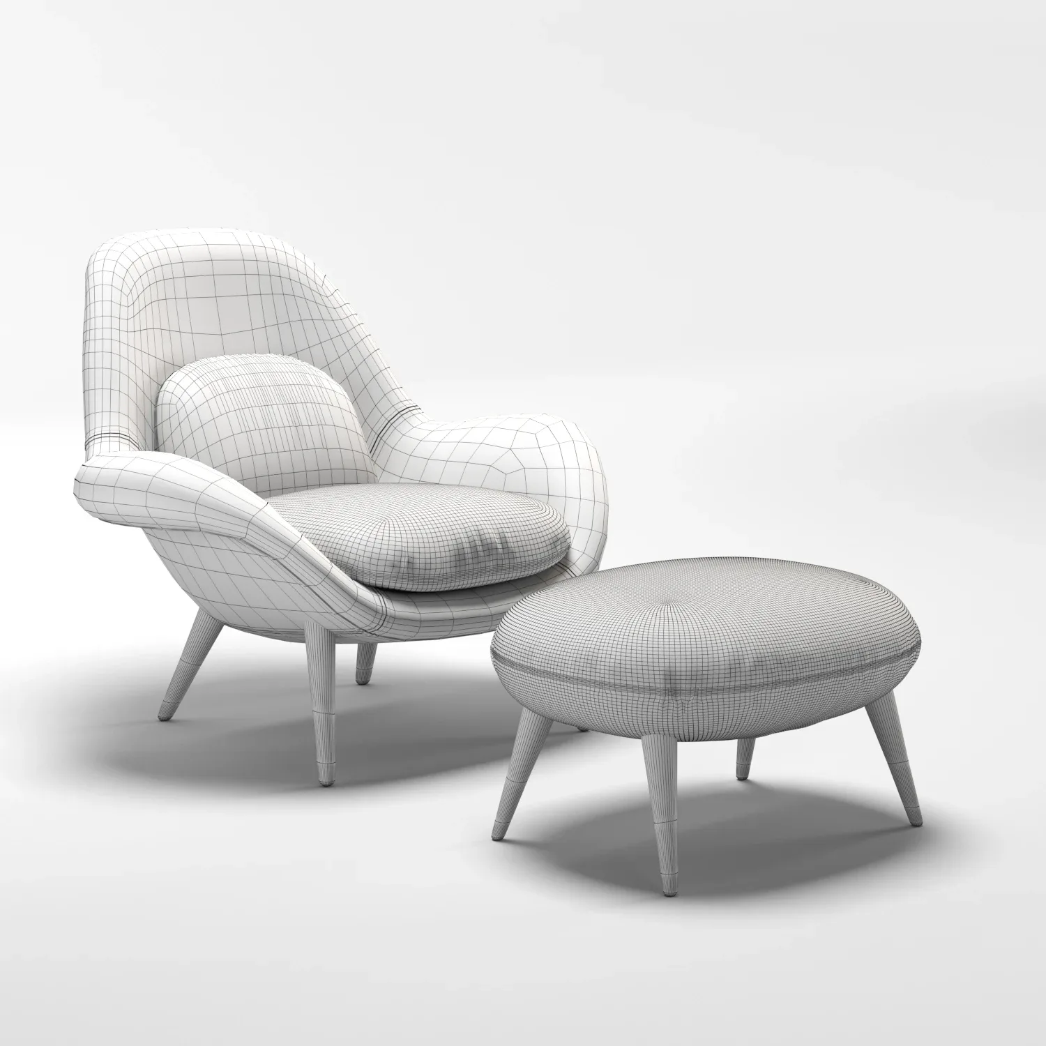 Fredericia Swoon Lounge Chair