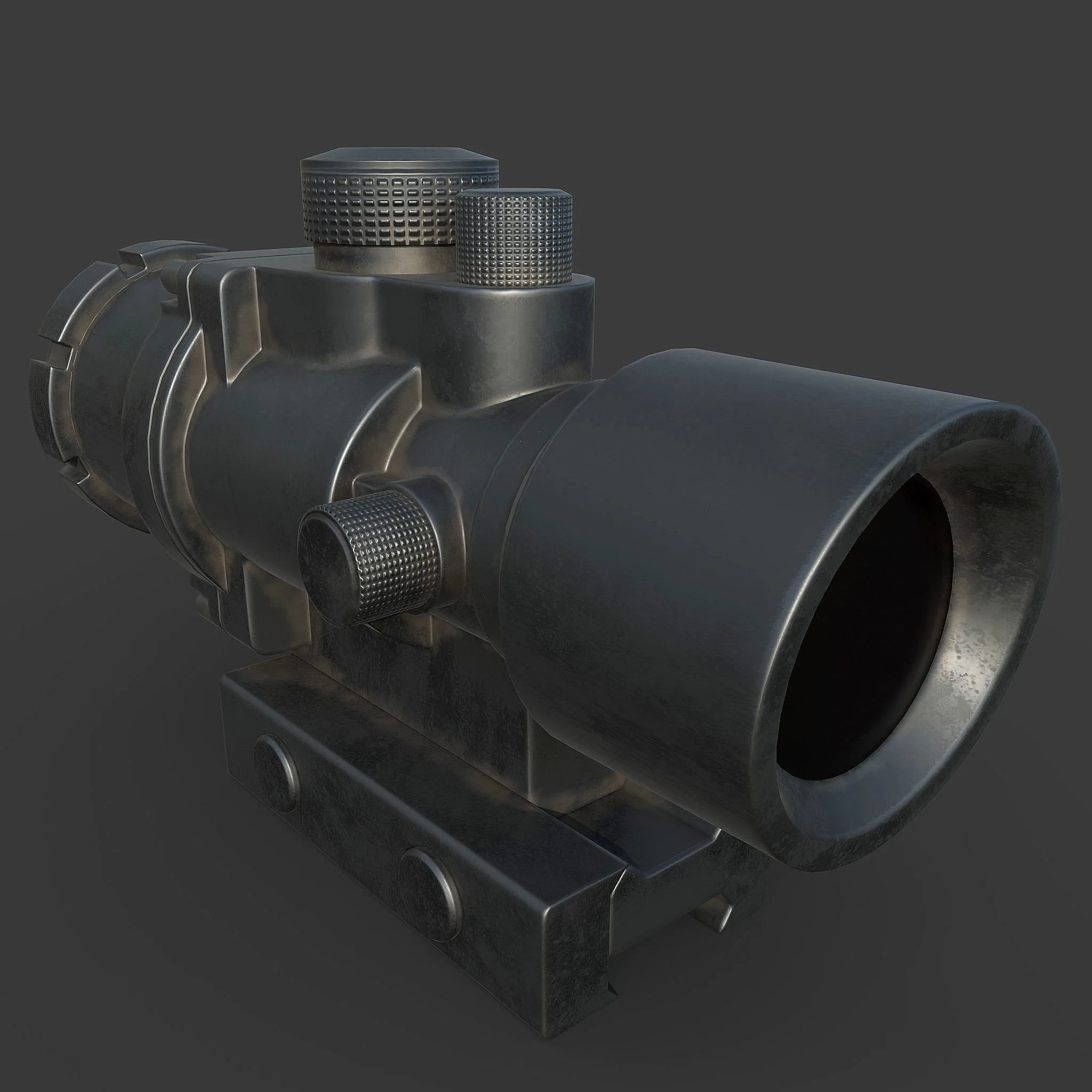 2x Scope Game Ready Asset