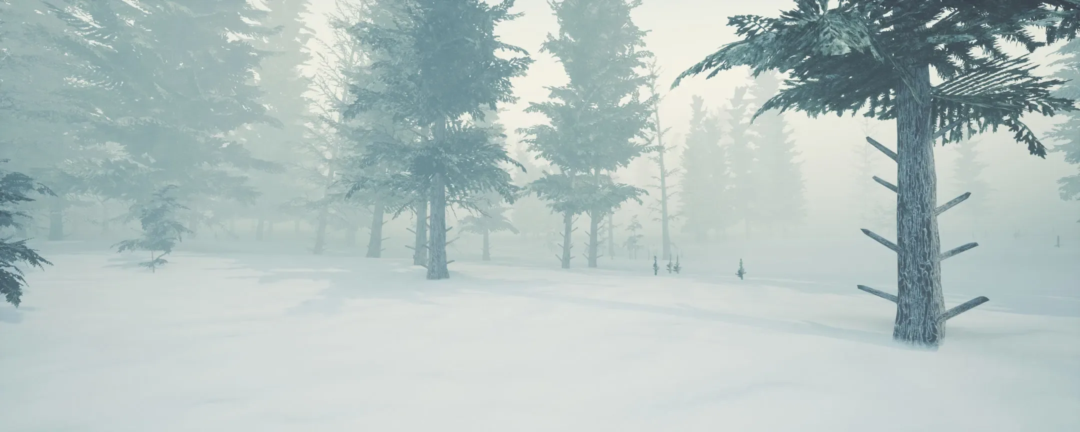 Winter Trees - Unreal Engine 4