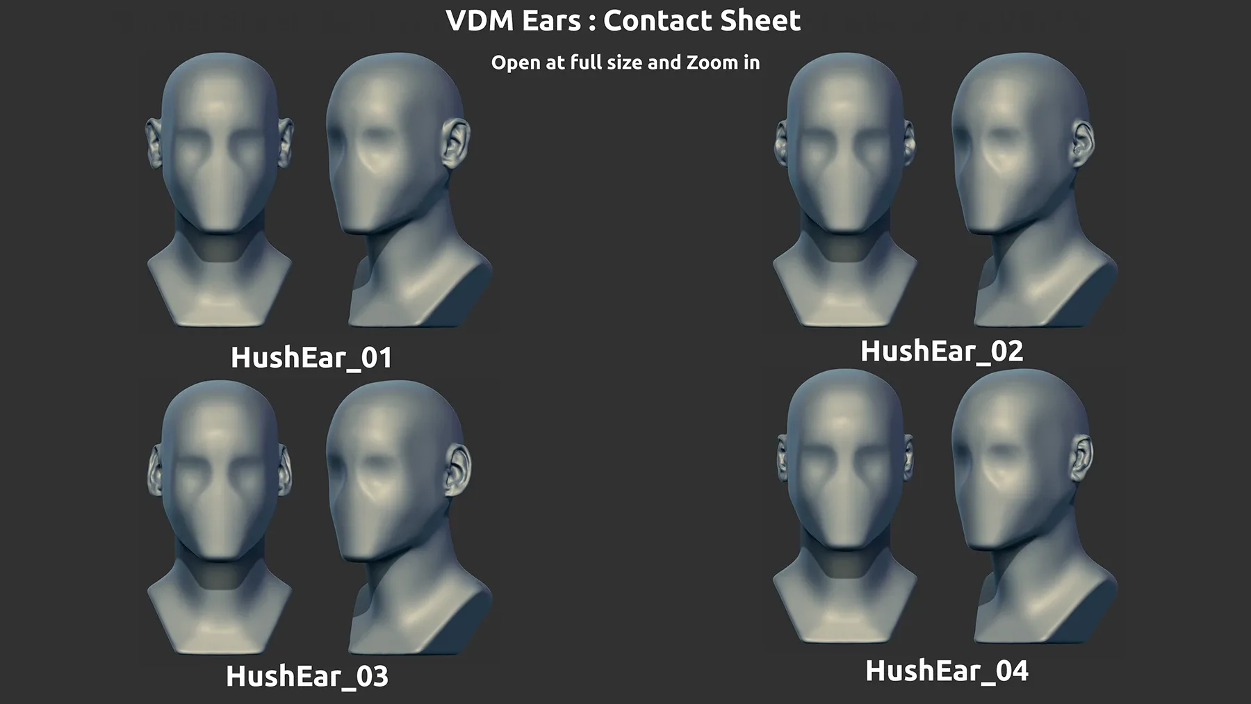 ZBrush Ear - VDM Brushes