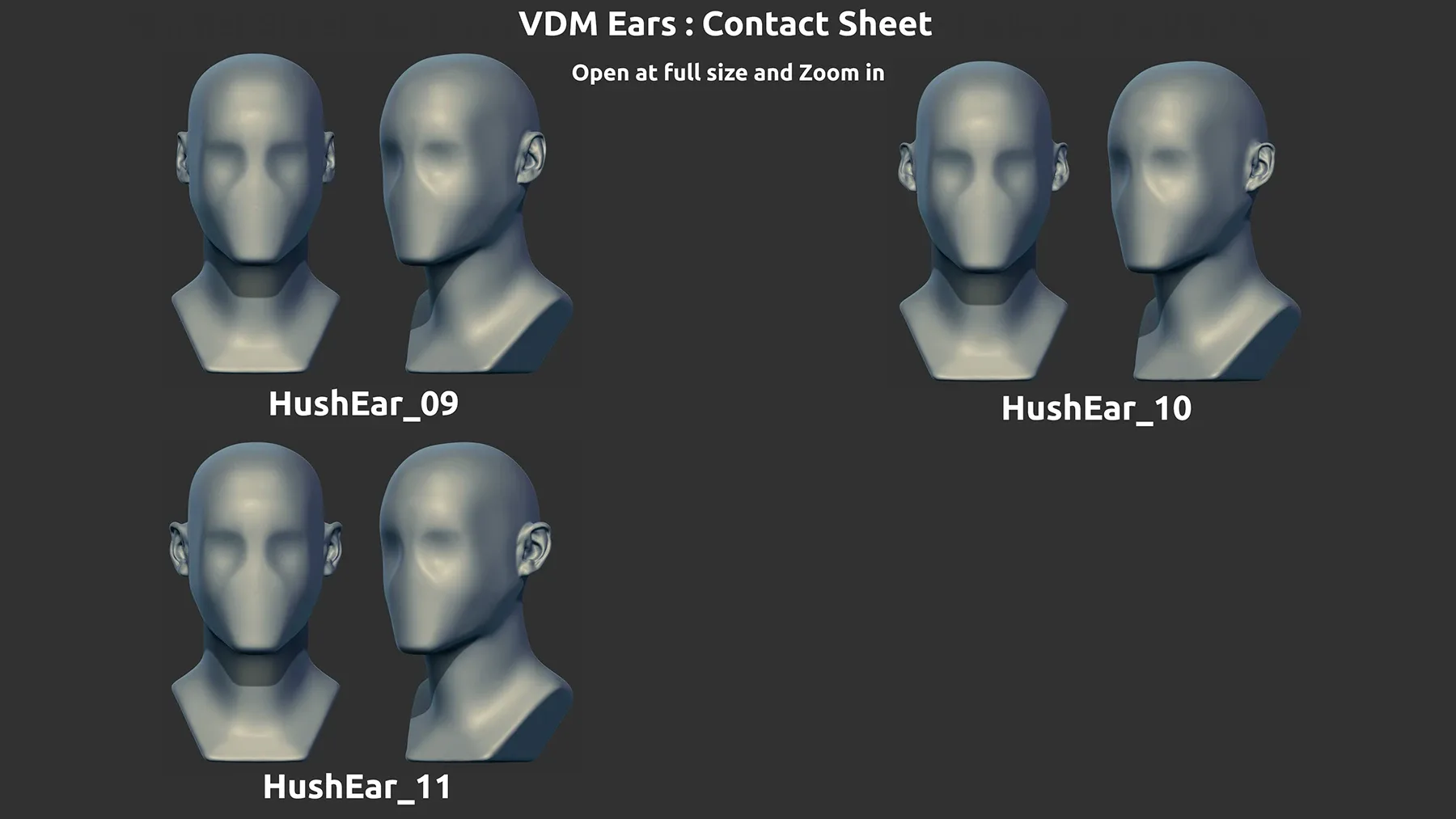 ZBrush Ear - VDM Brushes