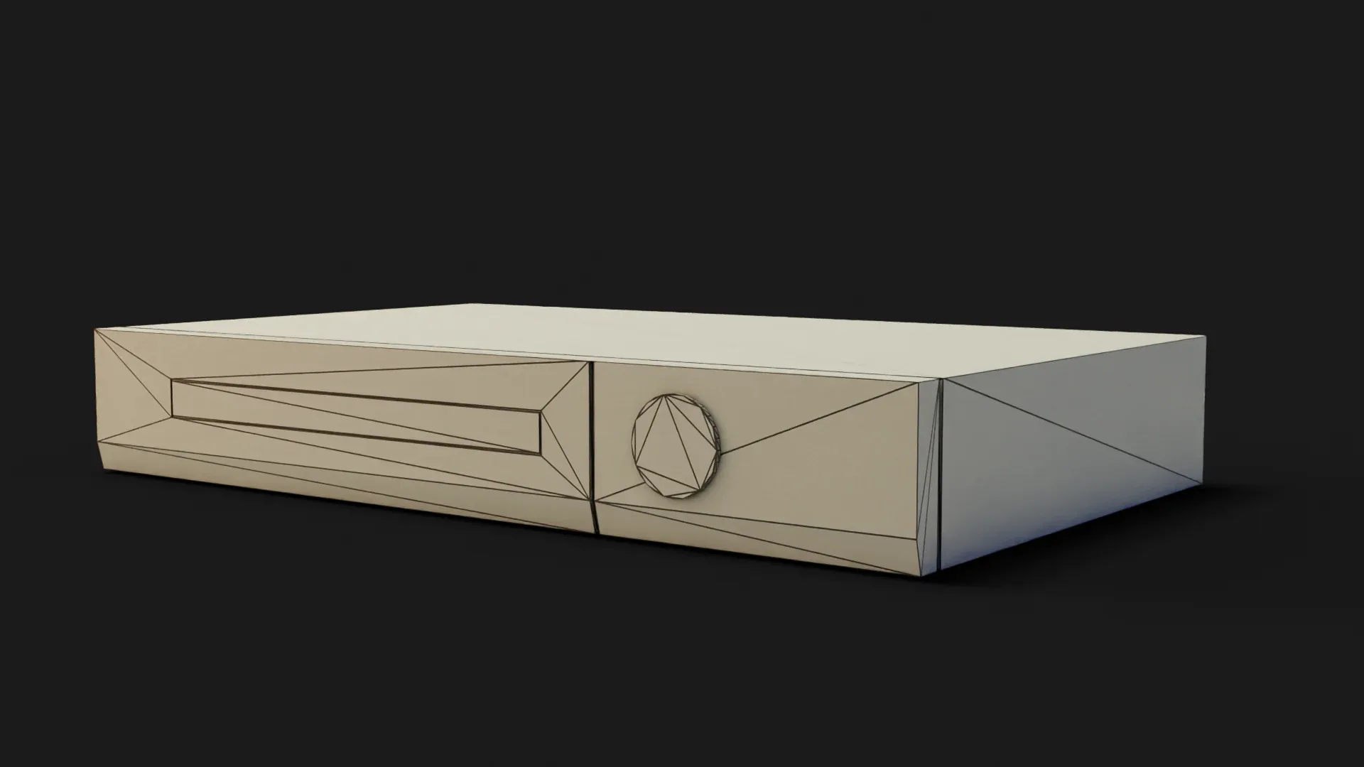 DVD Player Game Ready - LowPoly with PBR Material