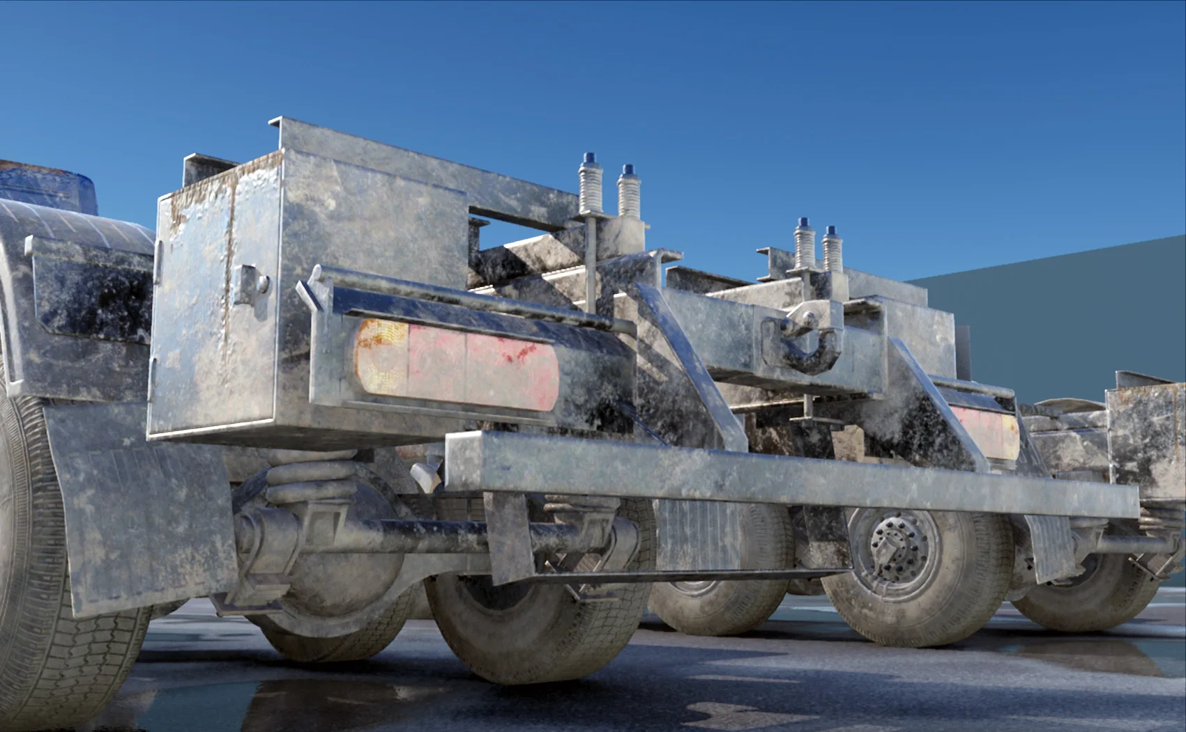 Old Vehicle Truck Prop UE4