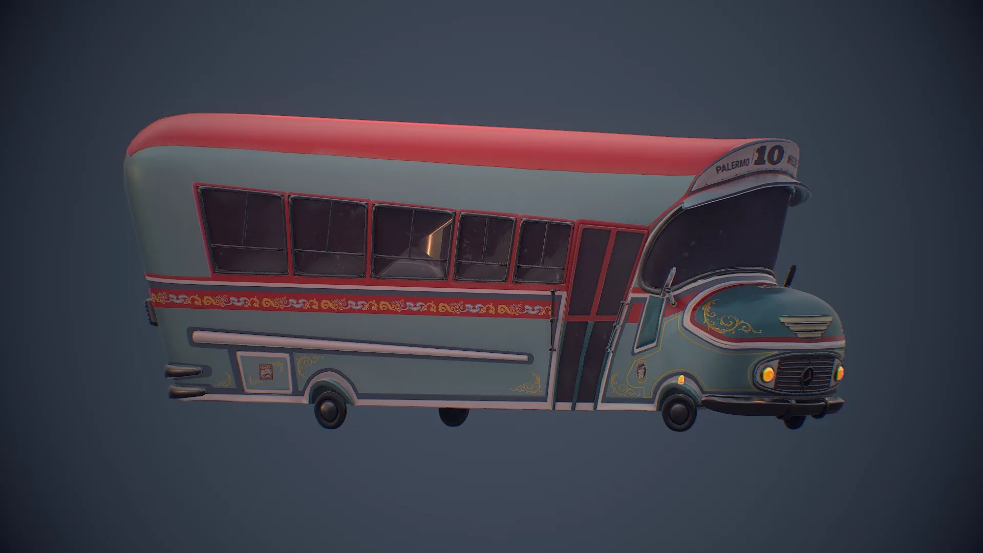 Colectivo 10 Toon (Argentine Bus)