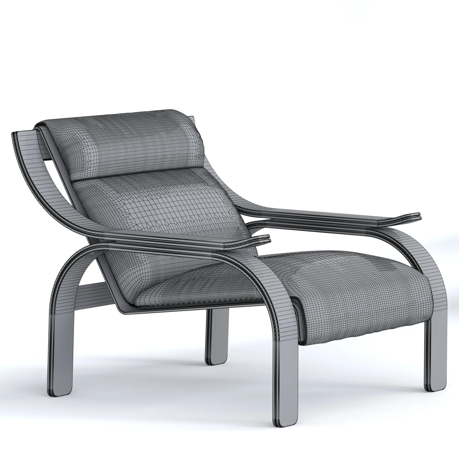 Cassina 722 WOODLINE Armchair