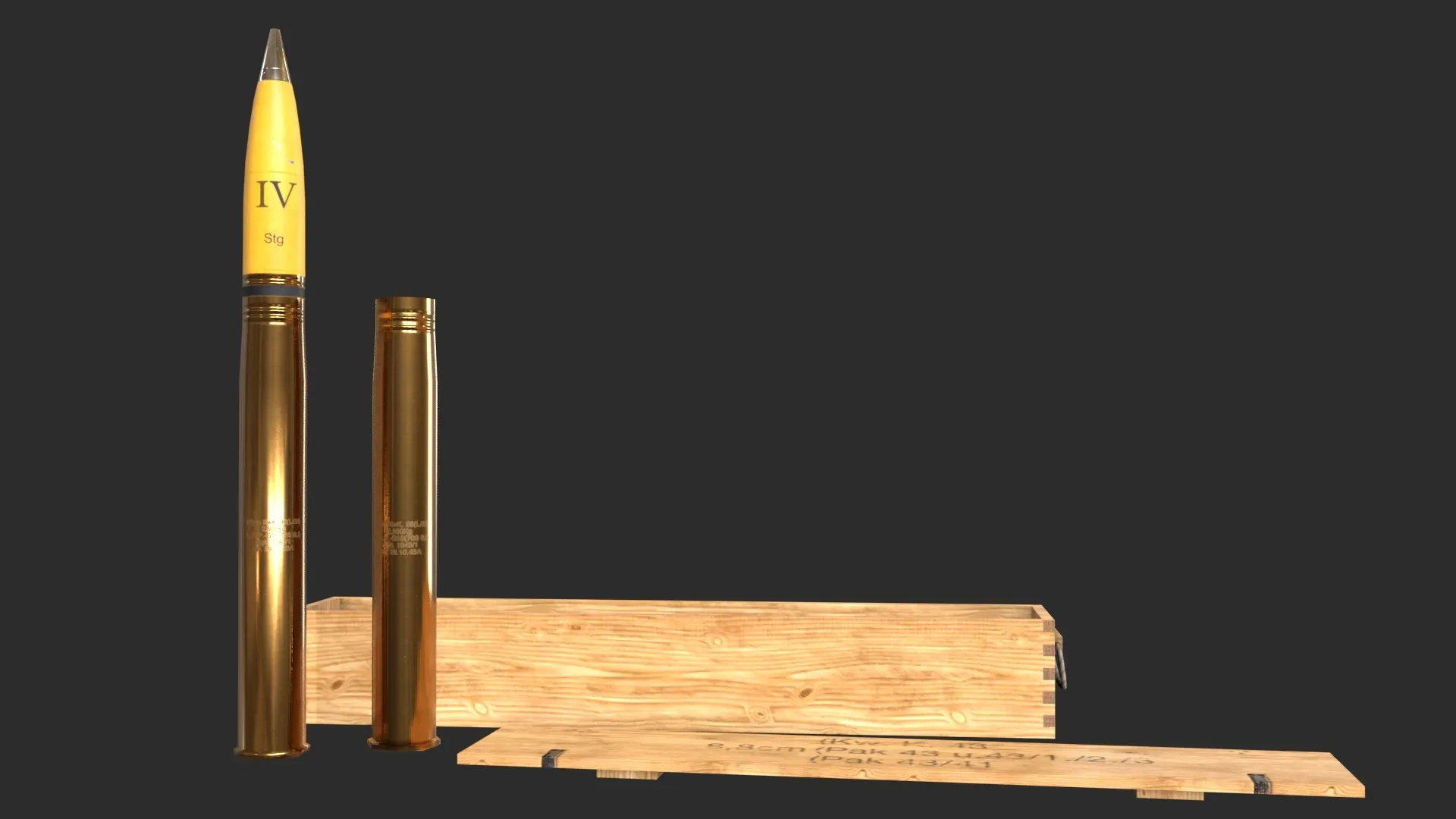 German 88mm FLAK Ammo