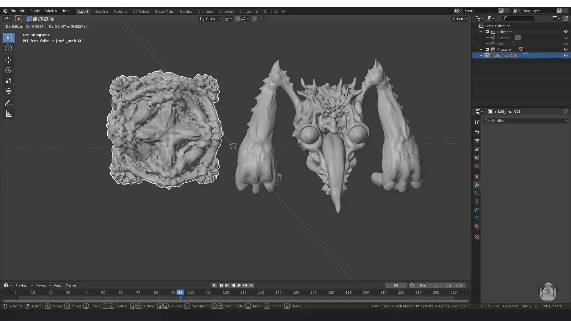 Character Design & Sculpting Using Fractals