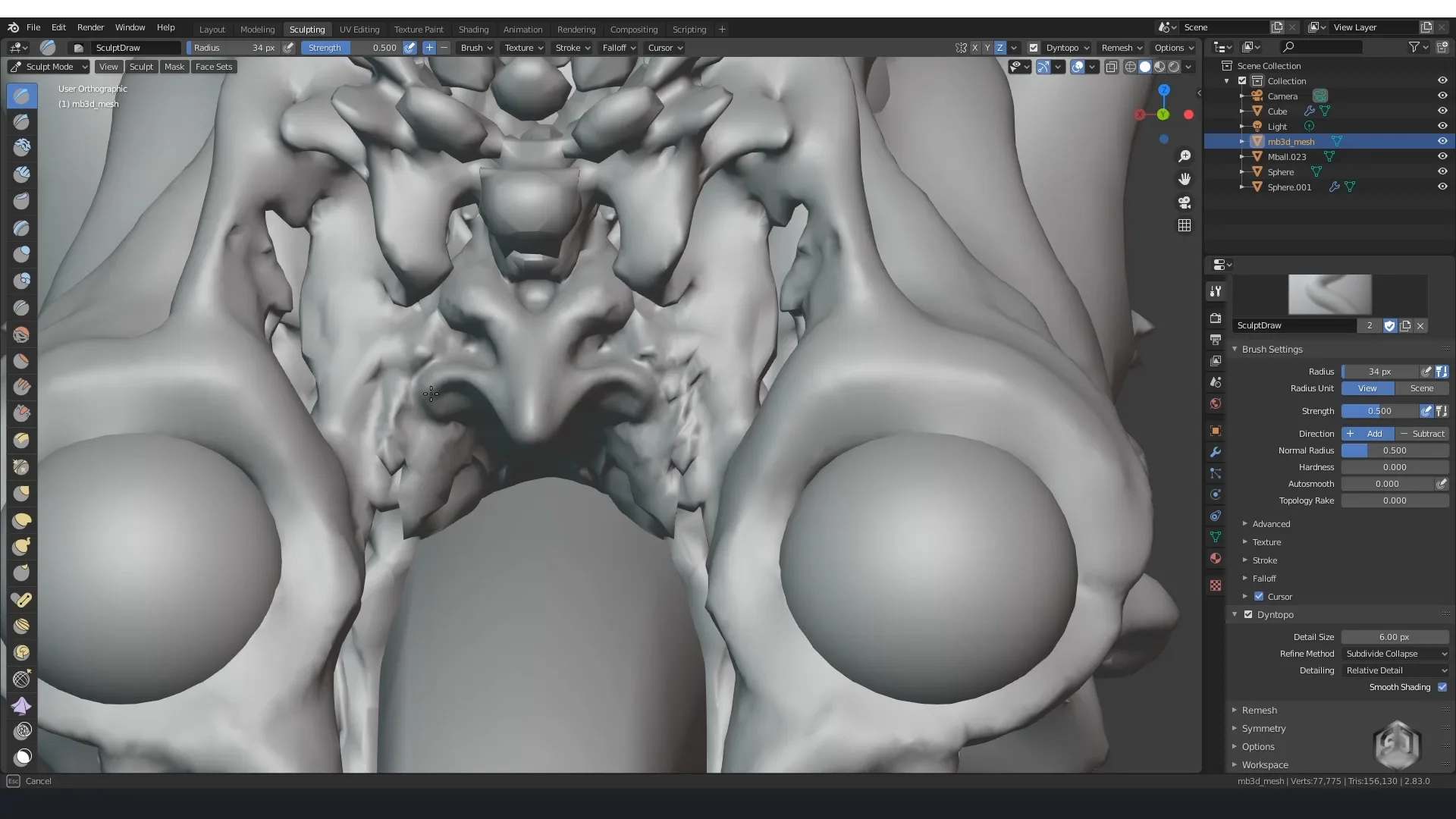 Character Design & Sculpting Using Fractals