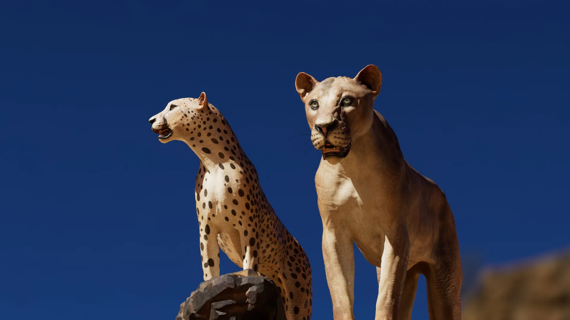 Cheetah - Digital Model & Textures